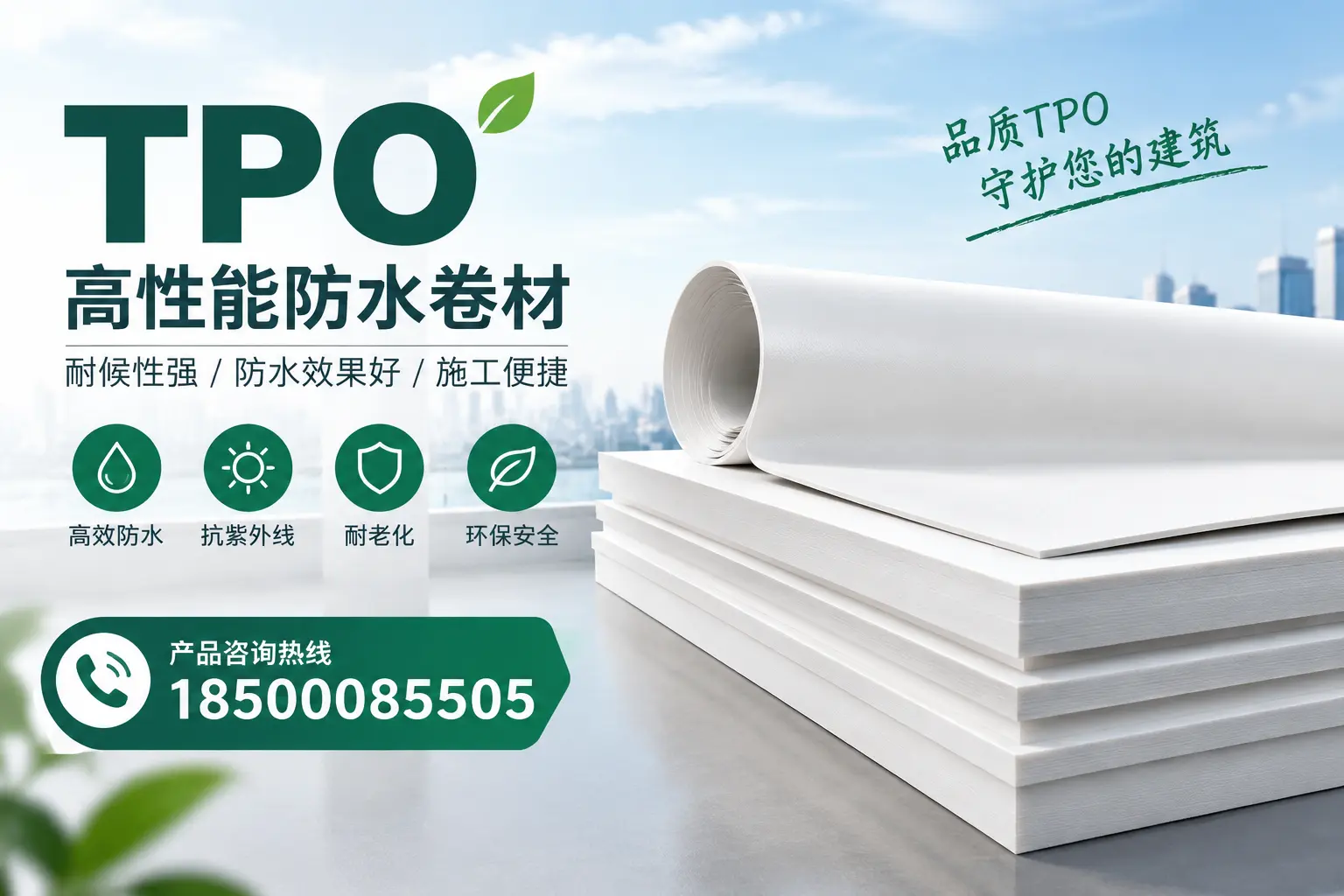 选择tpo材料时的注意事项,避免通辽企业常见误区
